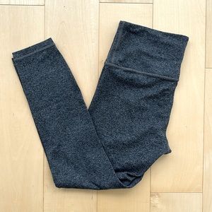 Athleta grey crop leggings